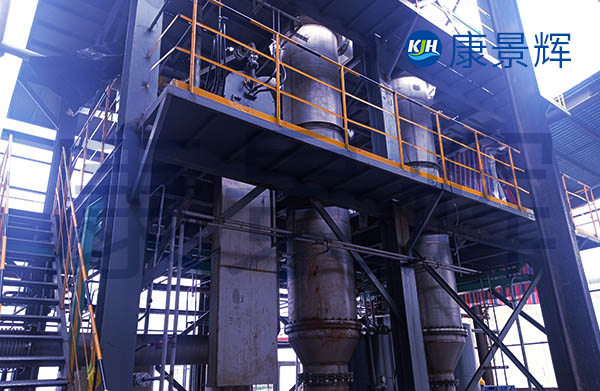 1.2t/h氨基酸料液雙效降膜蒸發濃縮系統