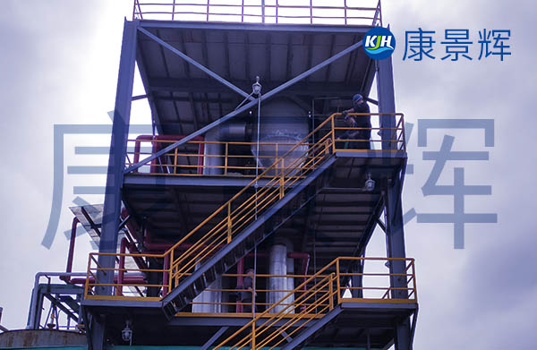 1.2t/h氨基酸料液雙效降膜蒸發濃縮系統