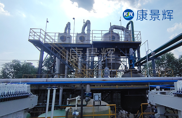 每小時處理量15噸的焦化廢水三效蒸發(fā)器