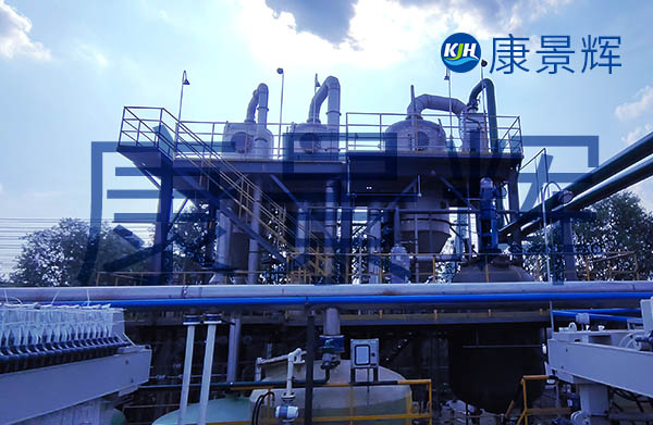 處理量20T/H的酸化油硫酸鈉雙效+MVR蒸發(fā)器