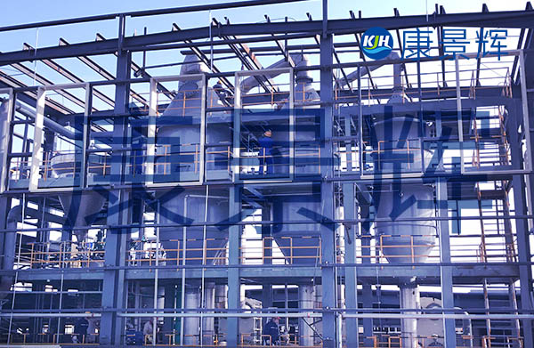 山西的四效蒸發器，處理量從10T/H-56T/H不等,所以價格也不一樣